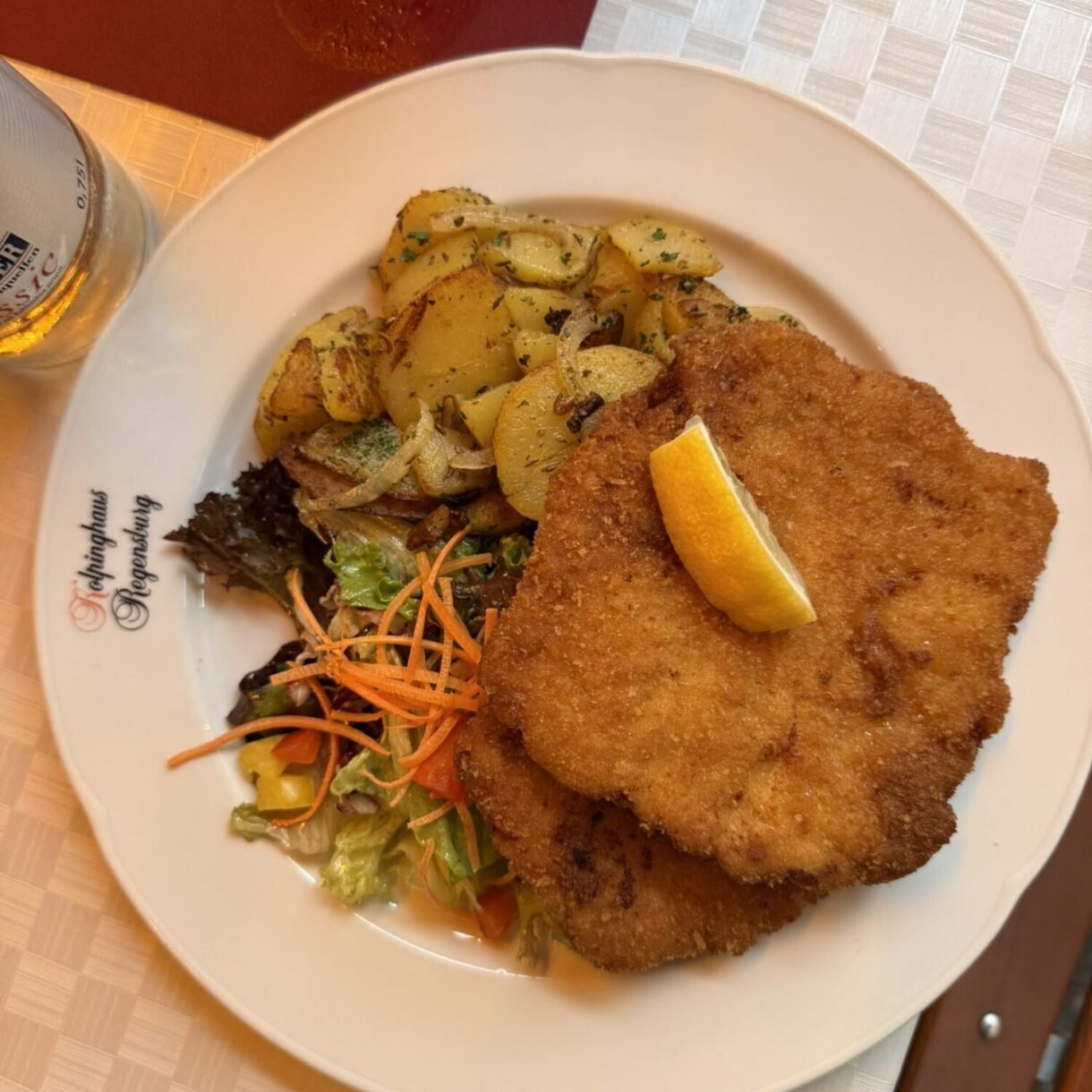 Schnitzel essen in Regensburg