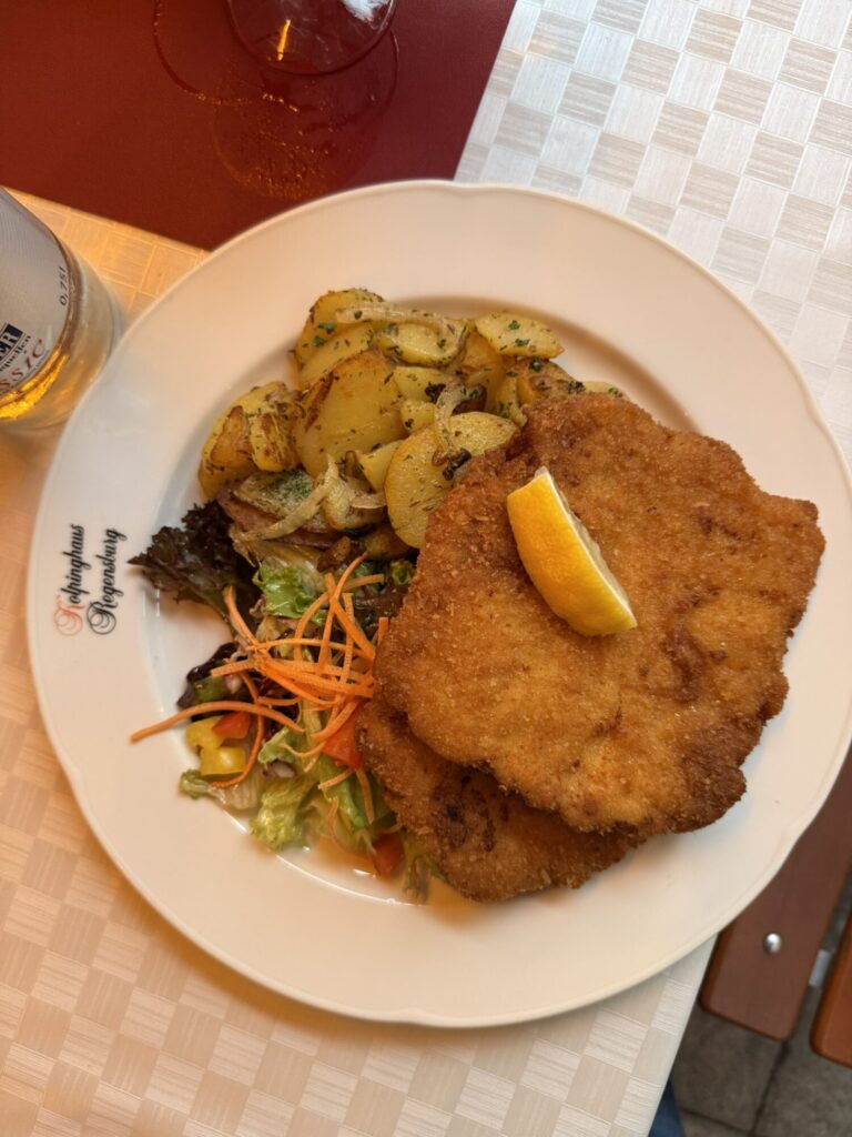 Schnitzel essen in Regensburg
