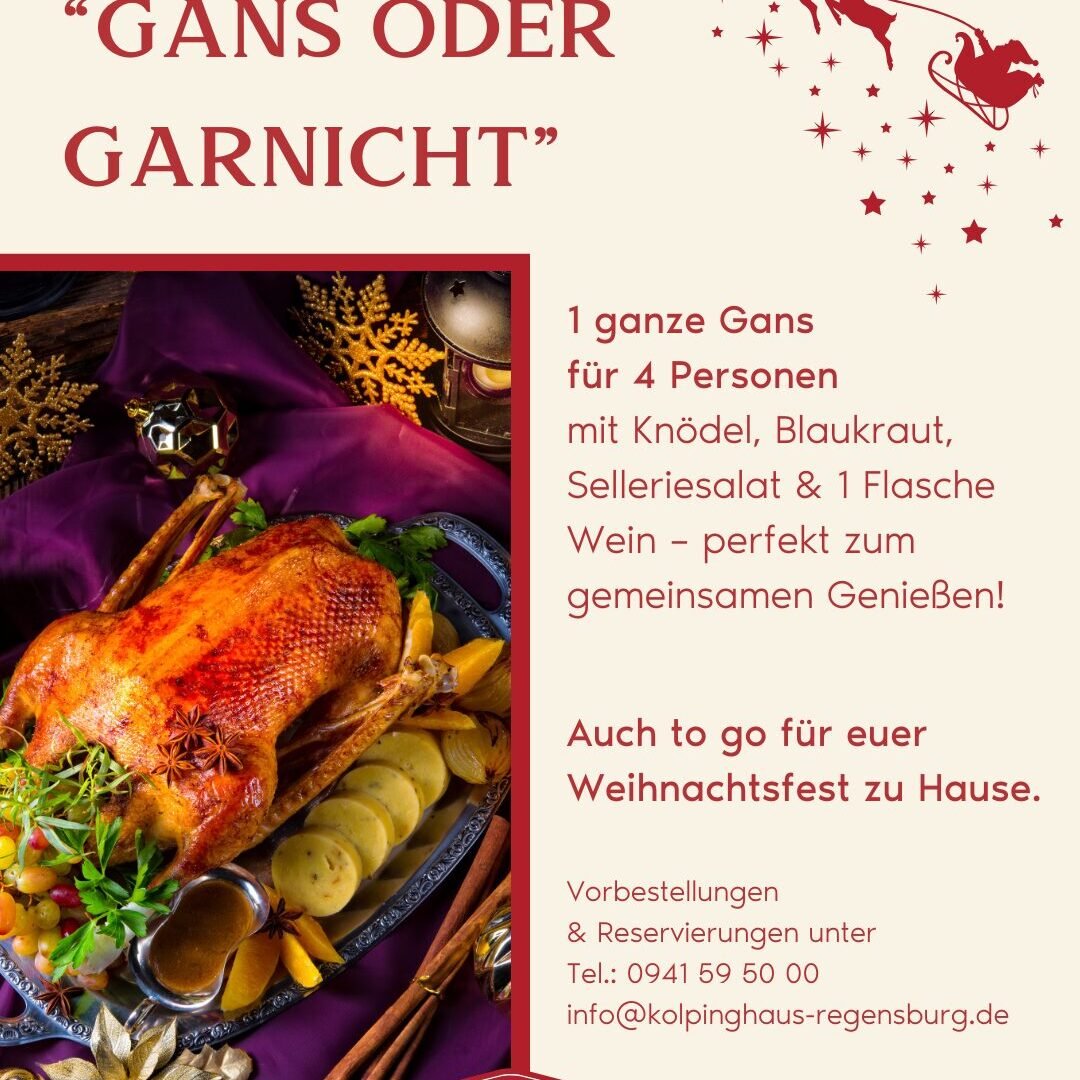 Gans essen in Regensburg