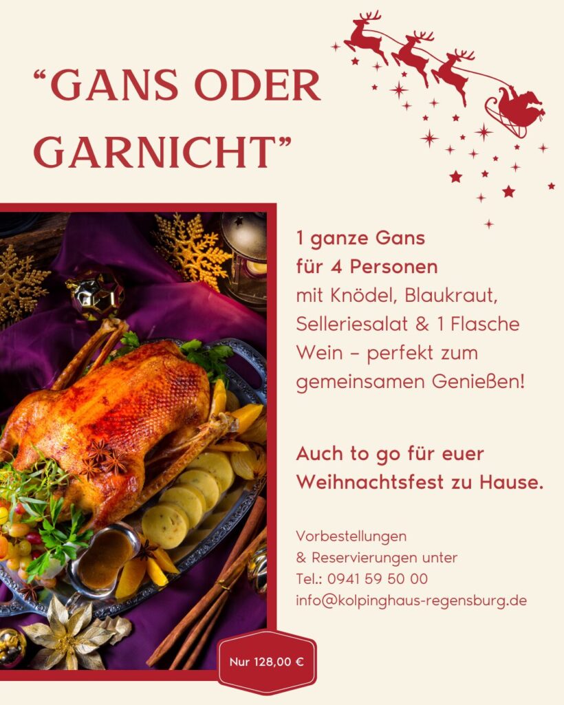 Gans essen in Regensburg
