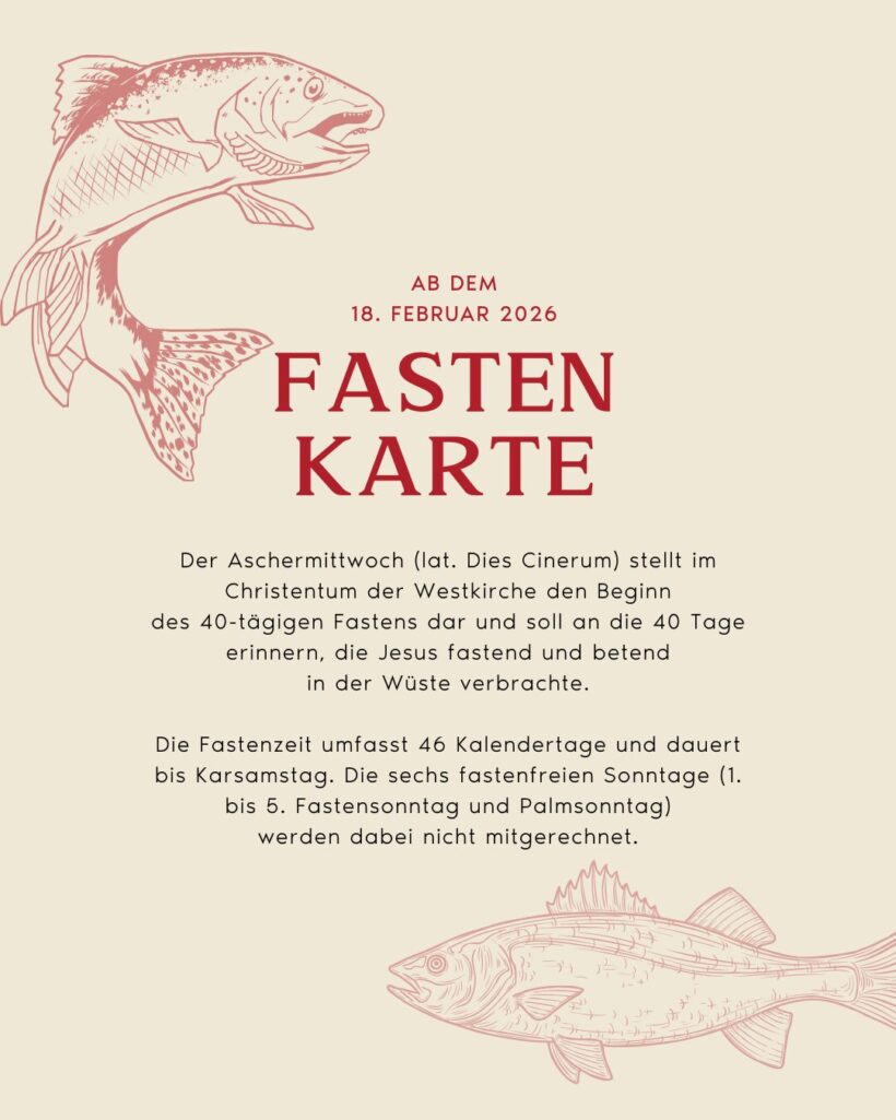 Restaurant für Fastenzeit in Regensburg