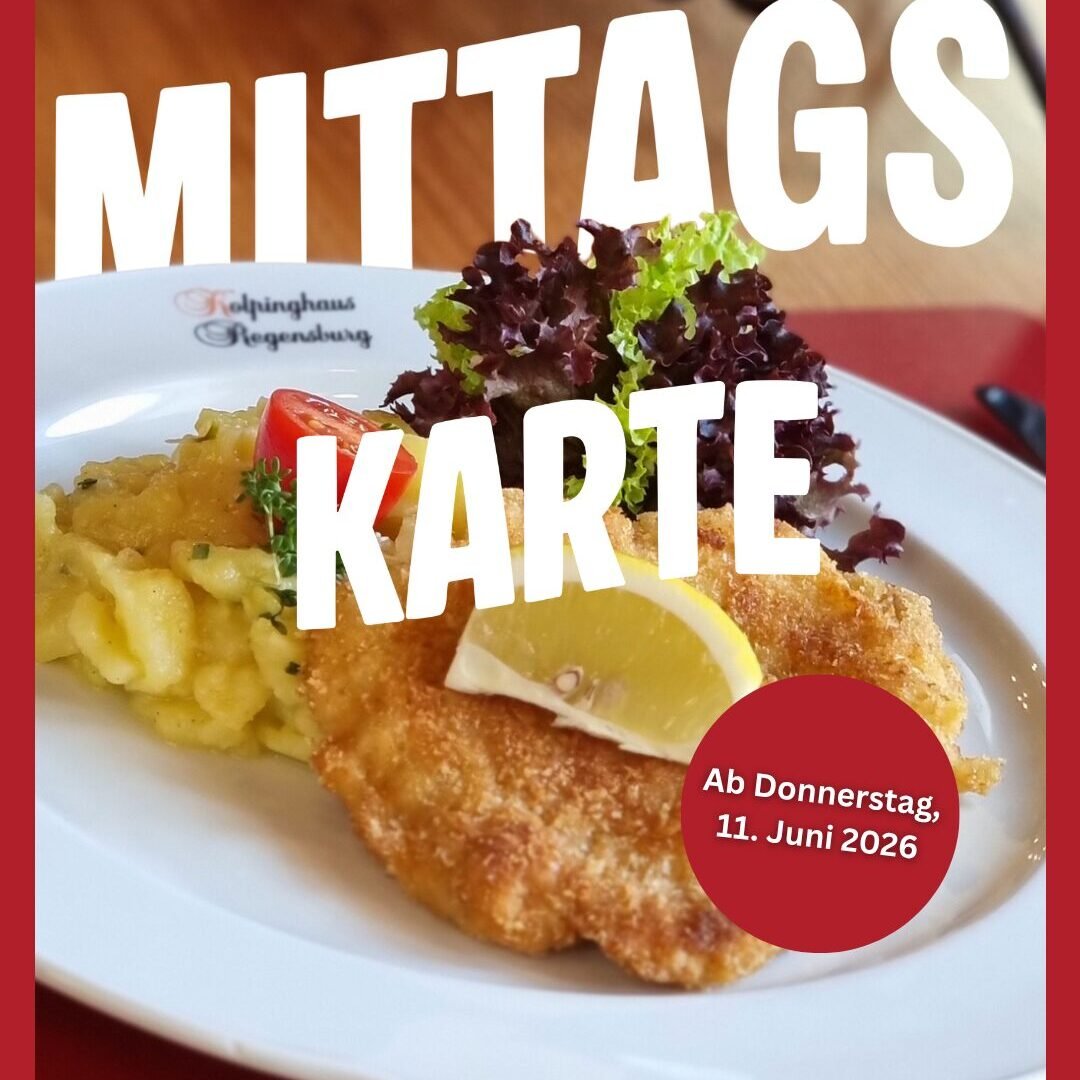 Mittagessen in Regensburg: Unser neues Mittagsangebot im Restaurant St. Erhard