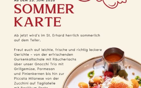 Sommerkarte im St. Erhard: Frische Genussmomente in Regensburg