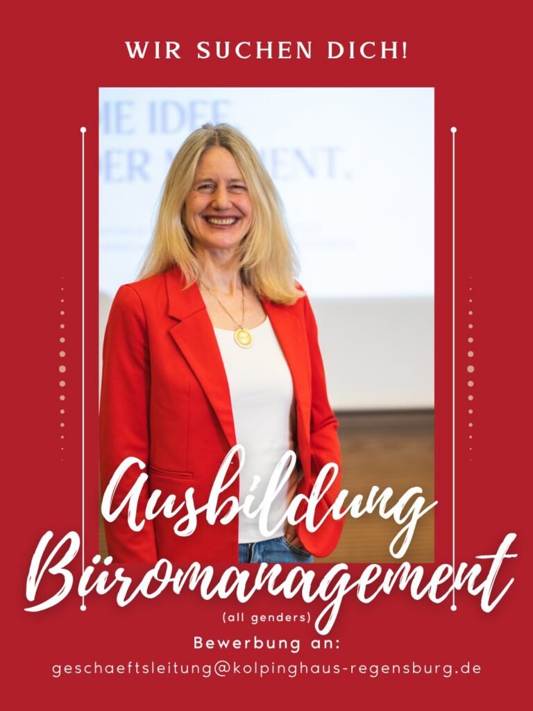 Ausbildung Bürokaufmann/-frau im Kolpinghaus Regensburg
