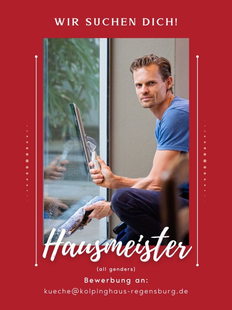 Stellenanzeige Hausmeister (m/w/d) im Kolpinghaus Regensburg