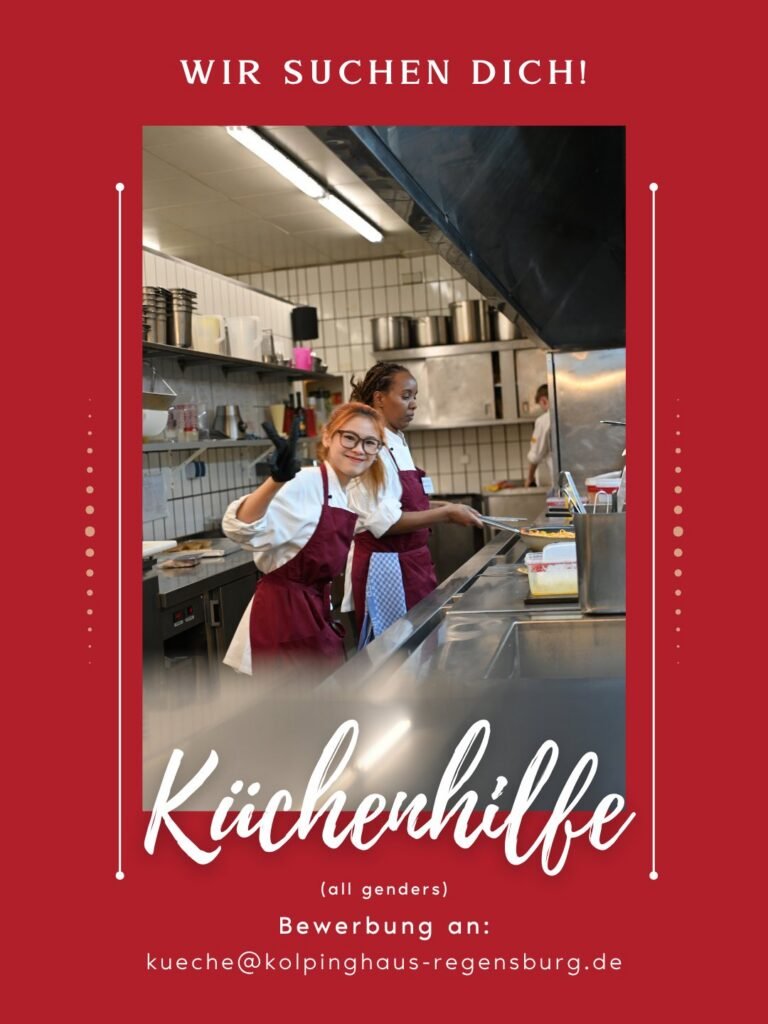 Stellenanzeige Küchenhilfe (m/w/d) im Restaurant St. Erhard Regensburg